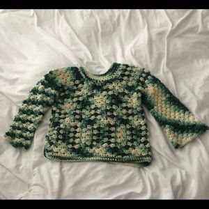 Girls handmade sweater